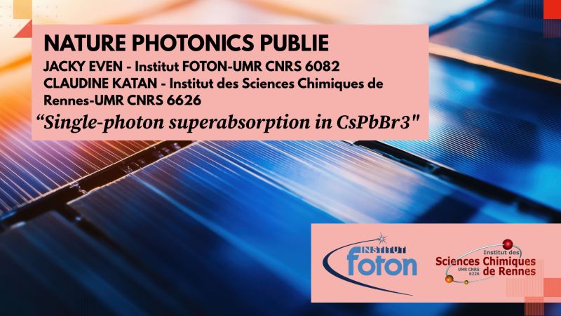 Publication dans Nature Photonics
